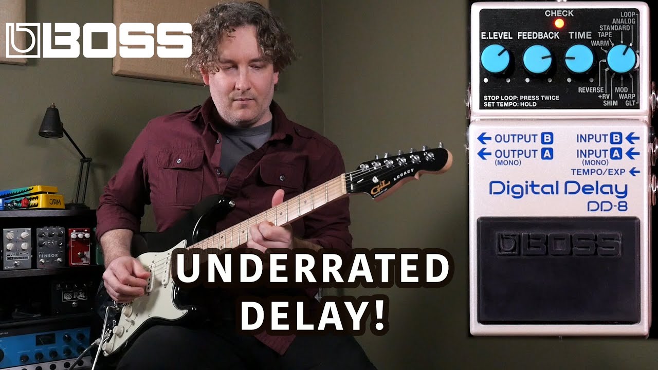 Boss DD-8 Digital Delay - YouTube