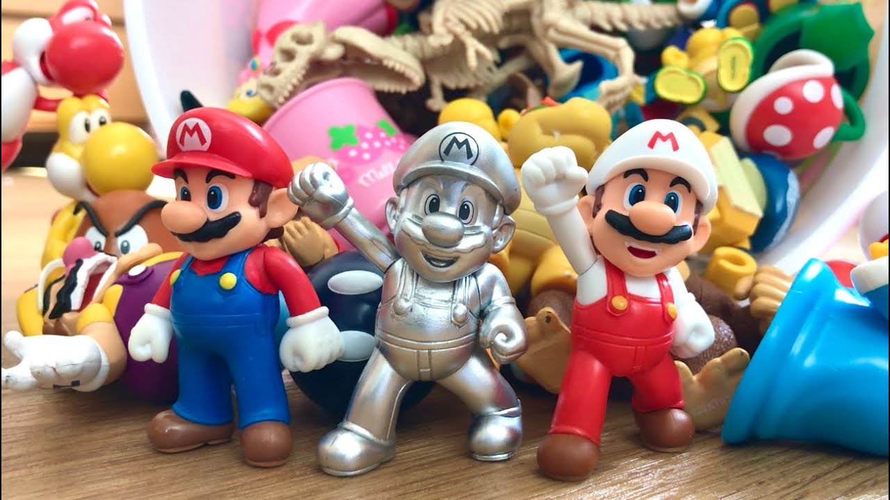 未開封新品】マリオ フィギュアーツ4個セット 未開封新品】マリオ