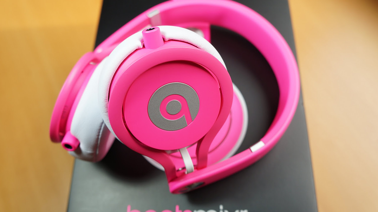 Beats by Dr Dre MIXR NEON PINK - YouTube