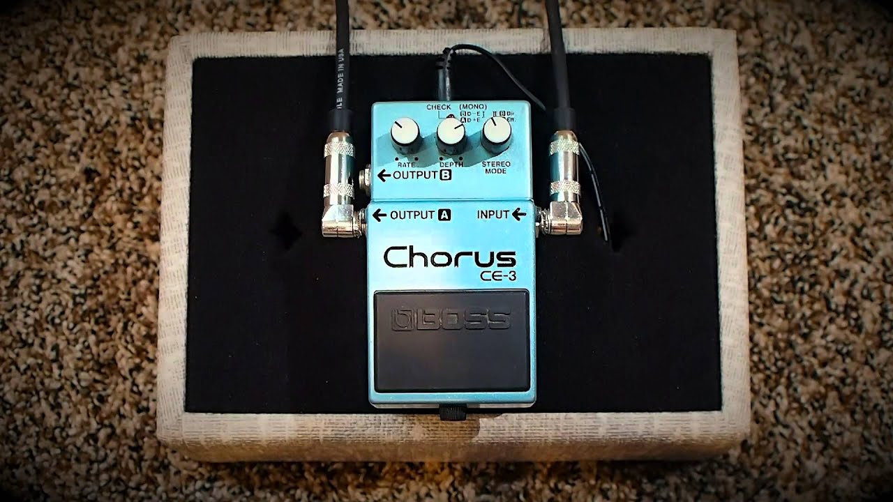 即決 BOSS CE-3 日本製 CHORUS BBD アナログコーラス ビブラート 山下
