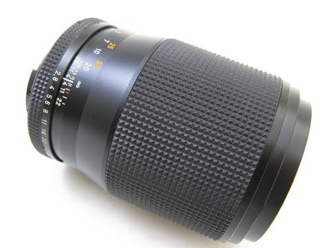 CONTAX Carl Zeiss Sonnar 135mm F2.8 AEJ - YouTube