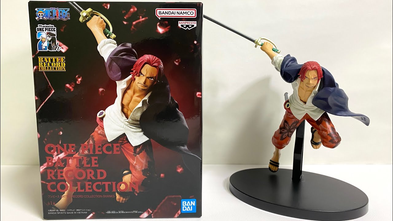 ONE PIECE SHANKS BATTLE RECORD COLLECTION Figure | Unboxing