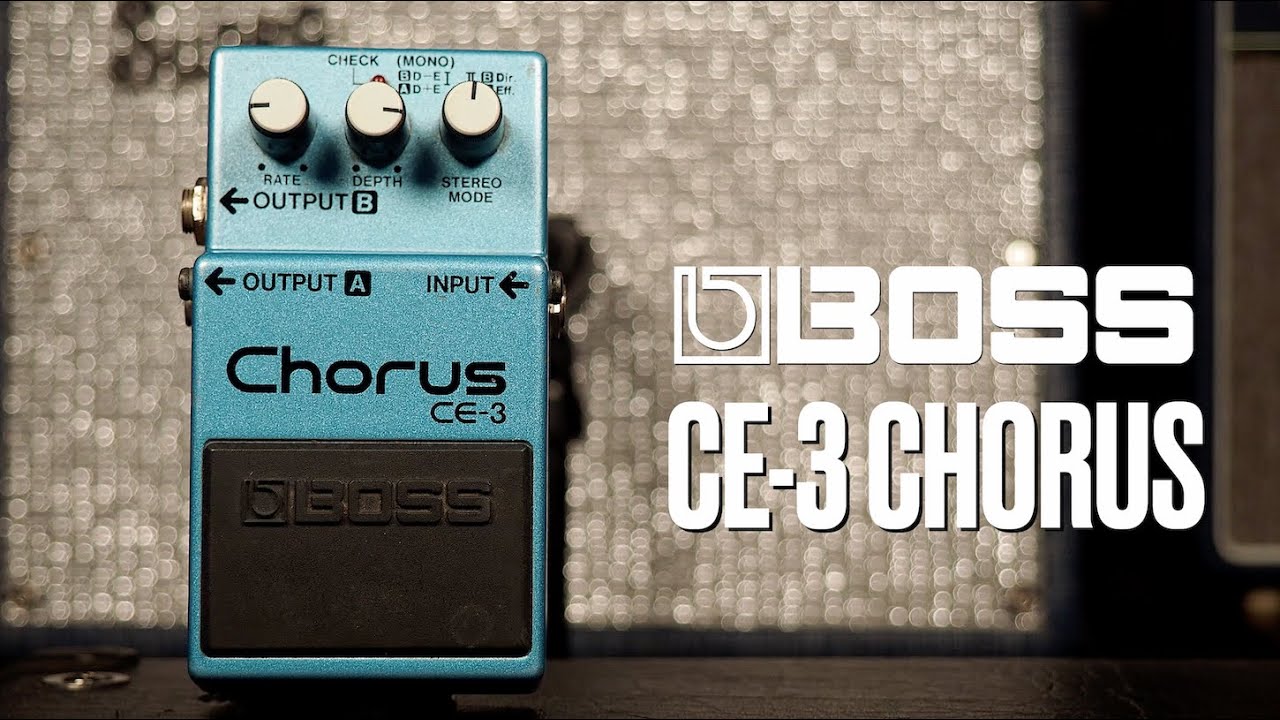 Boss // CE-3 Chorus (Stereo Demo) - YouTube