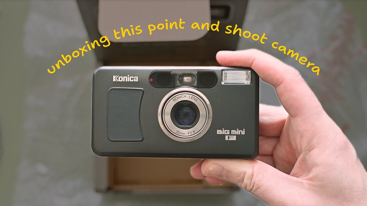 Unboxing the Konica Big Mini F Limited Film Camera - YouTube