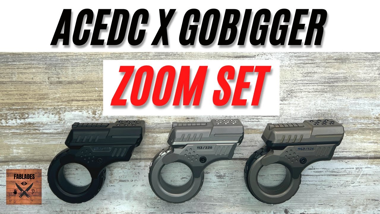 ACEdc Gobigger Zoom Set Multi Fidget Toy. Fablades Review - YouTube
