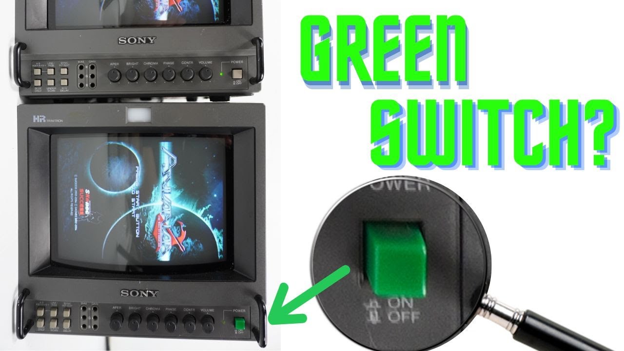 Sony PVM-9044QM Pro CRT Monitor - YouTube