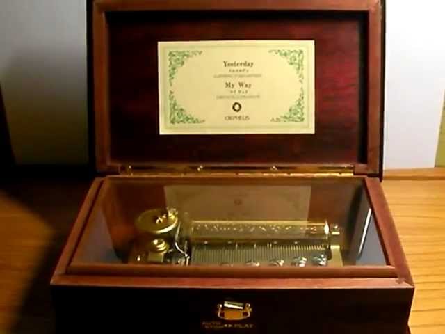 ORPHEUSオルゴール Yesterday・My Way オルゴール オルフェウス50弁