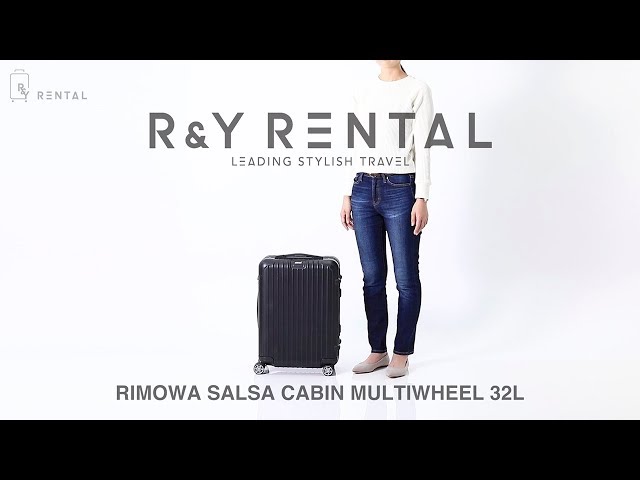 1-3泊] リモワ サルサ 32L カルモナレッド 4輪 RIMOWA SALSA
