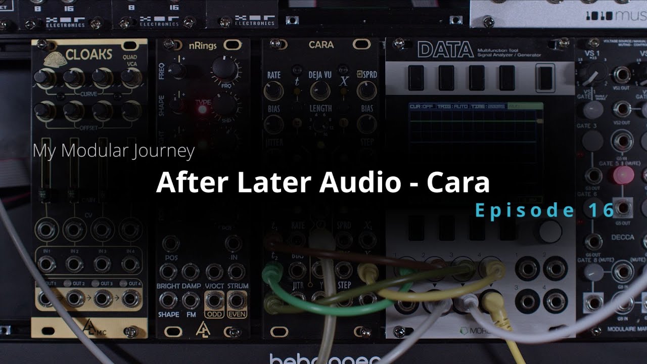 After Later Audio μO_C 替パネル付 モジュラー After-Later-Audio