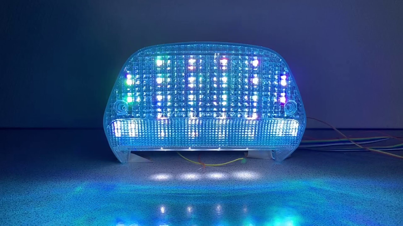 RGB ゼファー400/バルカン400☆流星テールランプLEDユニット☆