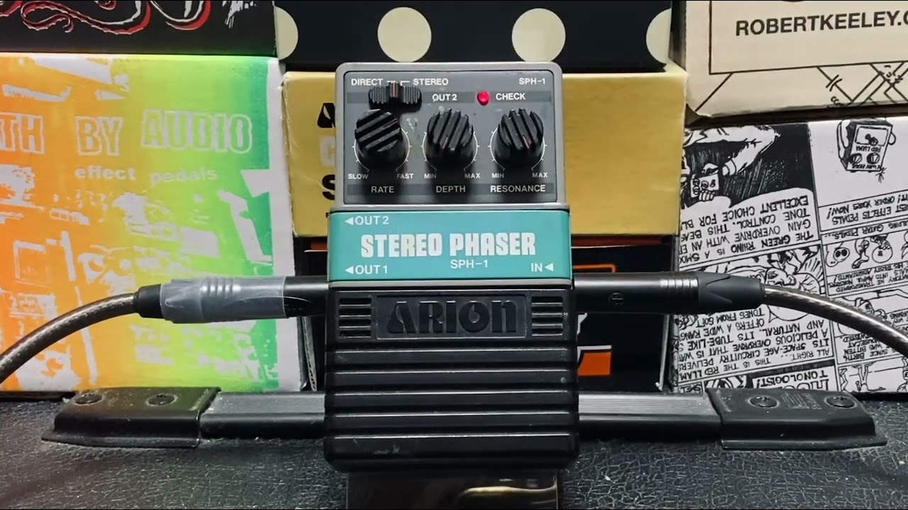 ARION - SPH-1 Stereo Phaser(初期日本製) - YouTube