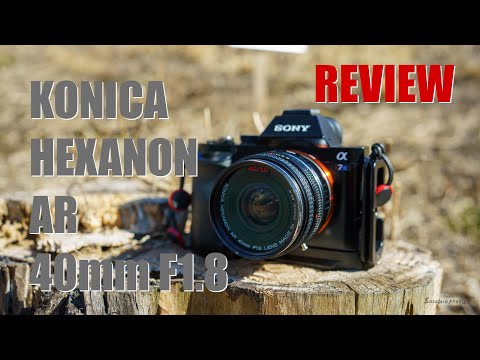 レビュー】KONICA HEXANON AR 40mm F1.8 - YouTube