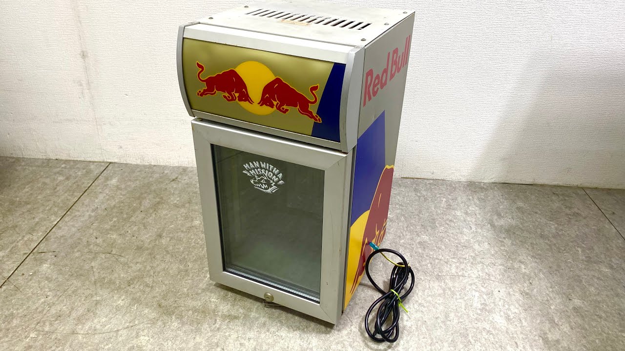 RedBull 冷蔵庫 卓上 ショーケース ディスプレイ 非売品 レッドブル