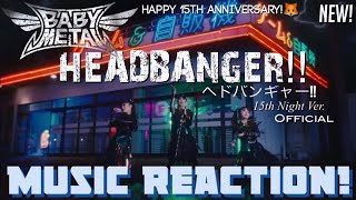 HAPPY 15th!🤘🏾🦊🤘🏾BABYMETAL - Headbanger!!/ヘドバンギャー
