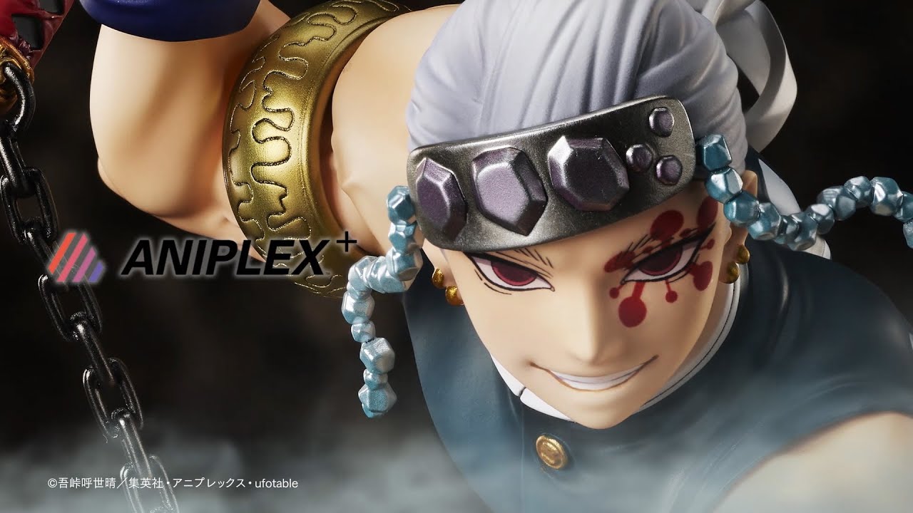 ANIPLEX+／鬼滅の刃 宇髄天元1/8スケールフィギュア 告知CM - YouTube