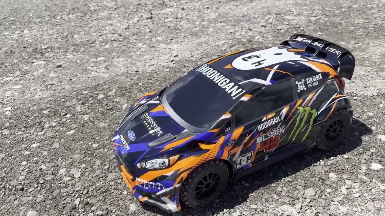Traxxas Fiesta Rally Ken Block Tribute - YouTube