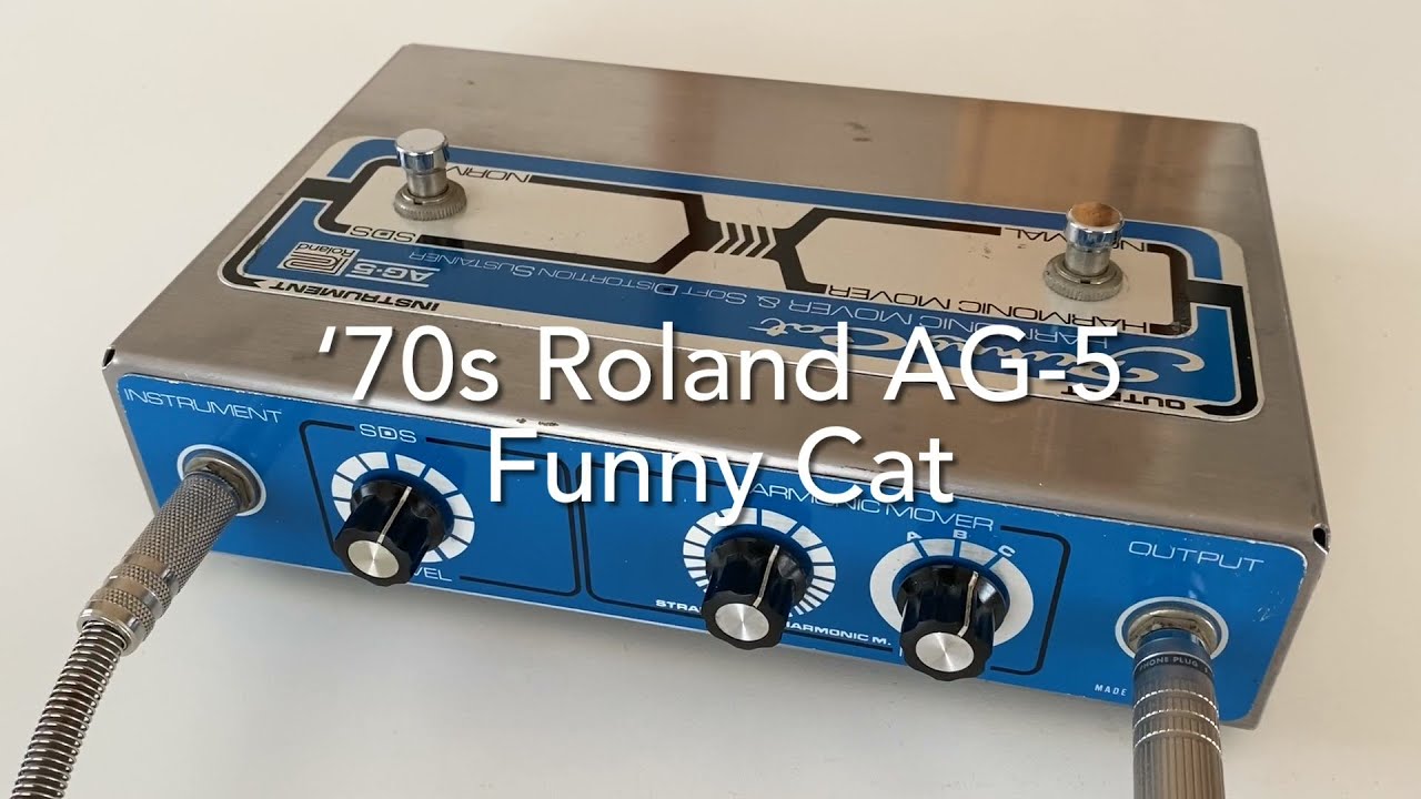 ROLAND Funny Cat AG-5 ギターエフェクター Roland Funny Cat AG-5