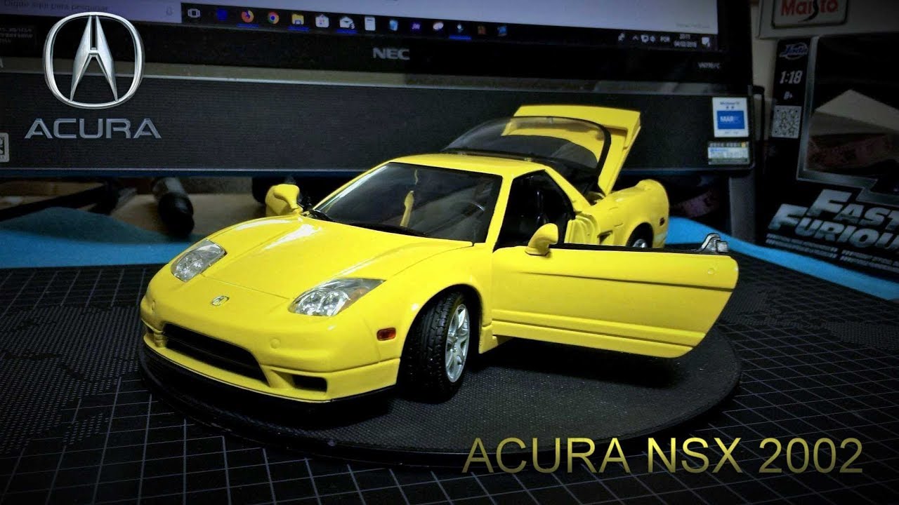 Acura nsx ミニカー1:18 motormax