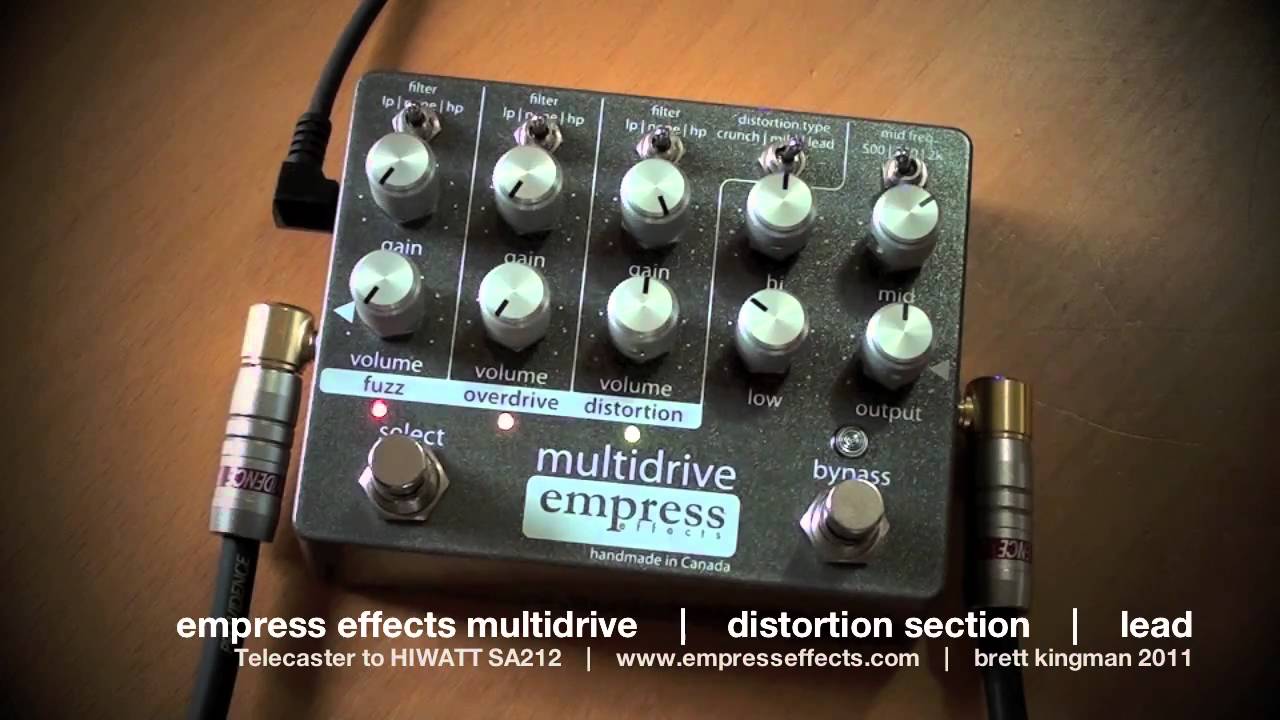 Empress Effects Distortion ディストーションペダル Heavy – Empress