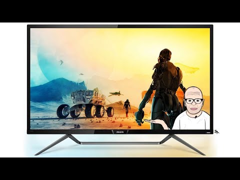Philips 43-inch Momentum 4K HDR Display Review - YouTube