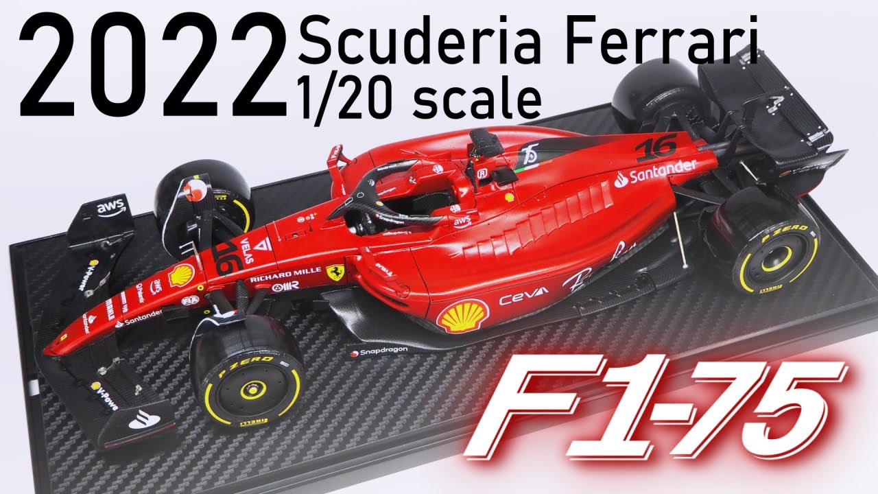 NewScratch Ferrari F1-75 1/20 F1 Model Kit ニュースクラッチ 1/20