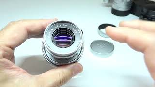 LEICA ライカ Elmar エルマー 沈胴 50mmF2.8 M シルバー 2nd E39 現行