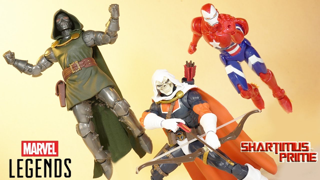 Marvel Legends Cabal 3-Pack Iron Patriot, Doctor Doom