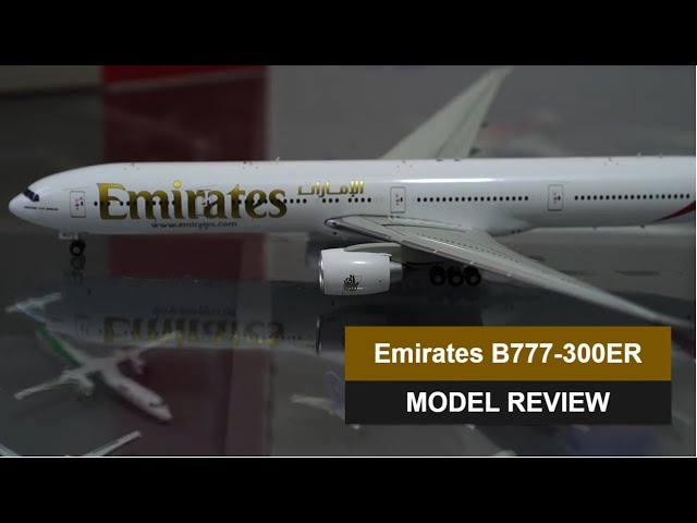 Emirates B777-300ER Model Review | GeminiJets 1:200 - YouTube
