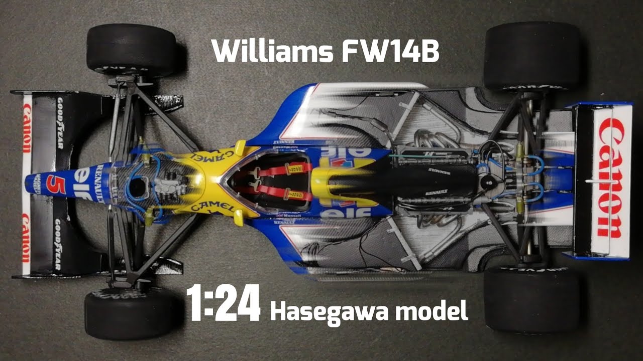 Full build] Williams Renault FW14B production 1/24 size Hasegawa