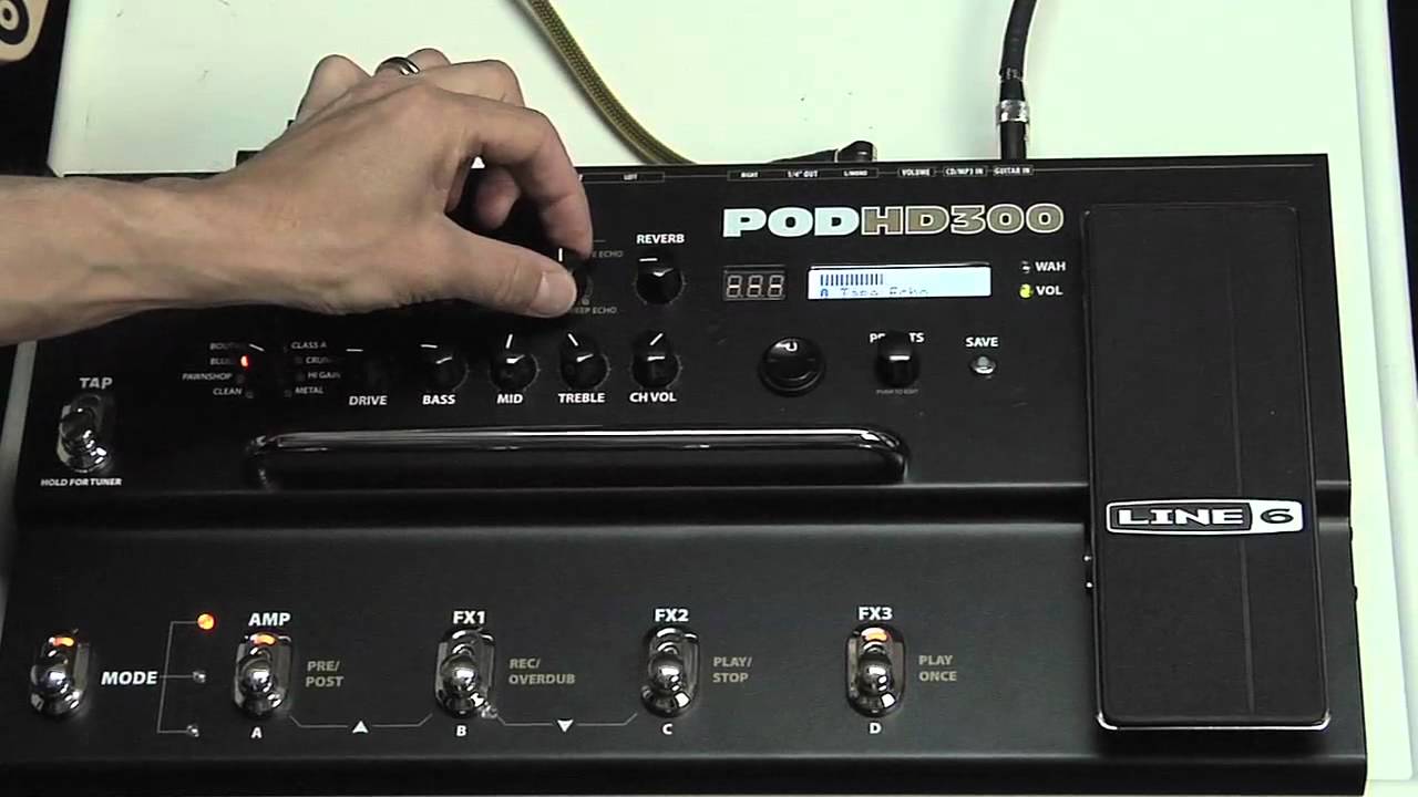 Line 6 HD300 Demo - YouTube