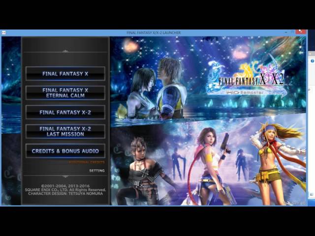 How to change Final Fantasy X HD Remaster language from Japanesse