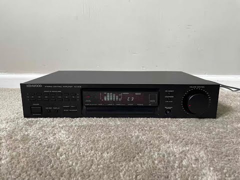 Kenwood KC-209 Stereo Control Amplifier Preamplifier - YouTube