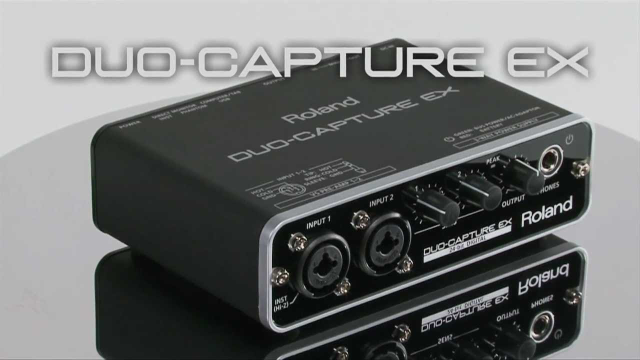 DUO-CAPTURE EX Overview - Roland Connect Sept. 2012 - YouTube