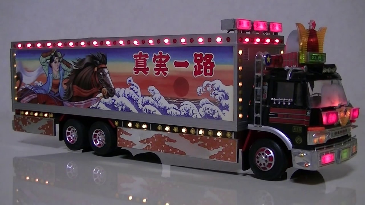 トラック野郎 一番星 ラジコン 男一匹桃次郎 アオシマ スカイネット1/32