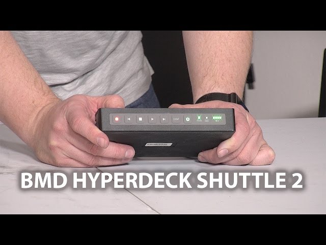 Blackmagic Design Hyperdeck Shuttle 2 Thoughts - YouTube