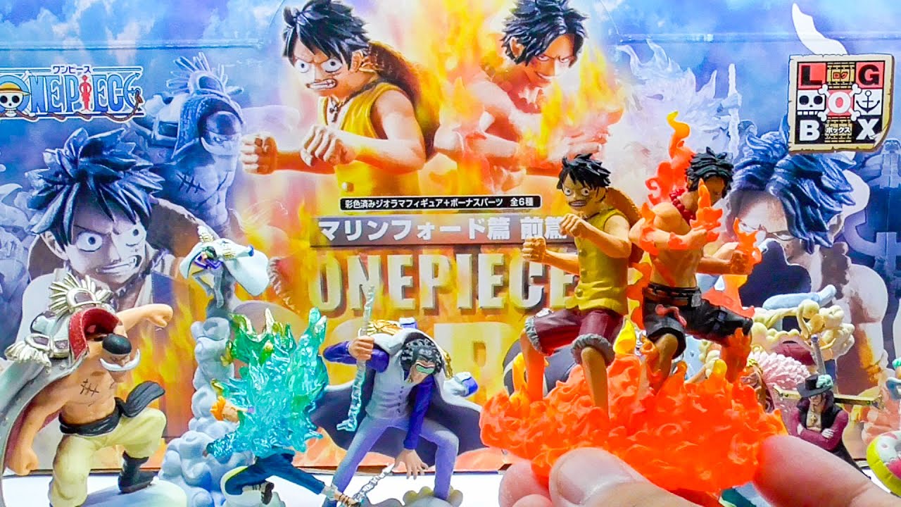 ONE PIECE LOGBOX マリンフォード編 前編 6体セット ONE PIECE LOGBOX