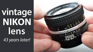 Nikkor 50mm f1.4 AI-s: 43 years later! RETRO review - YouTube