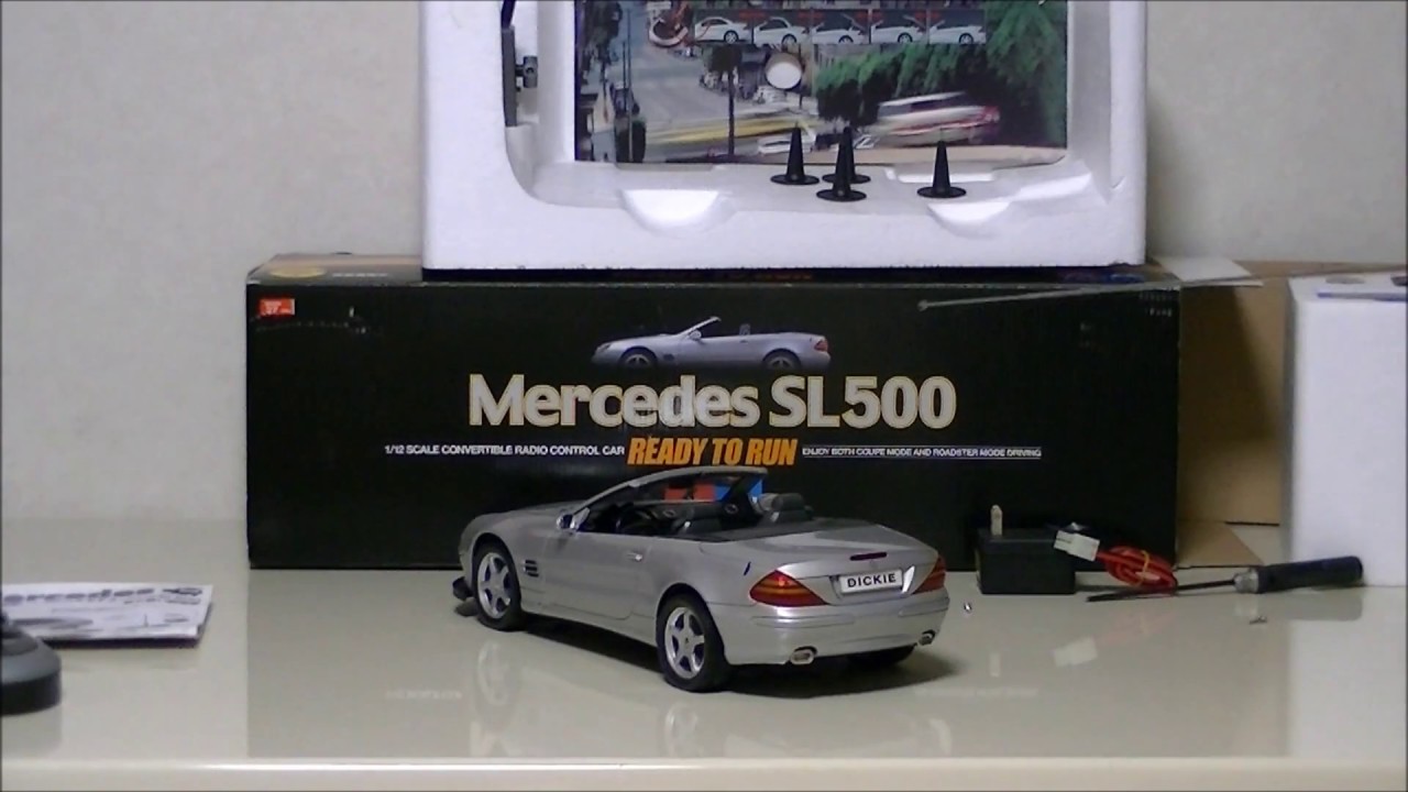 TAMIYA Mercedes SL500 Unboxing - YouTube