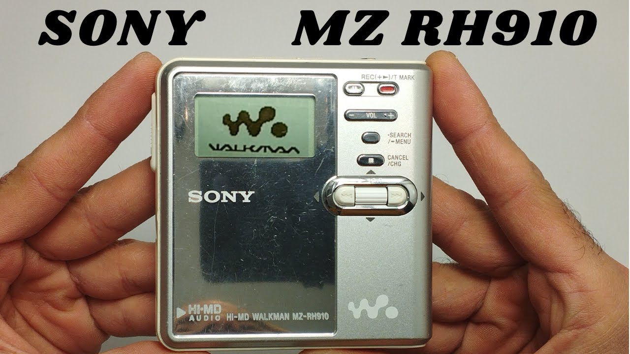 Sony MZ RH910 Hi MD Walkman review - YouTube