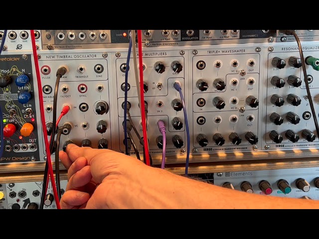 Random Source Serge NTO New Timbral Oscillator and Wave