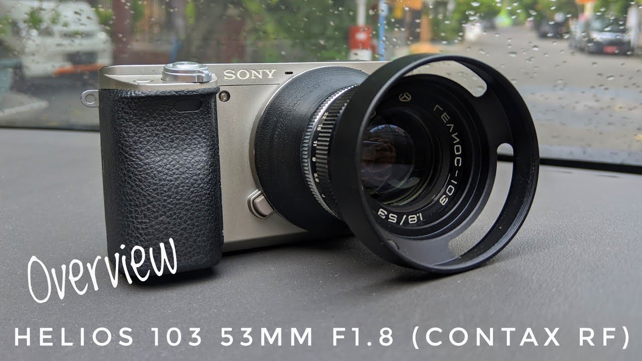 Helios 103 53mm f1.8 Contax Kiev RF Overview - YouTube