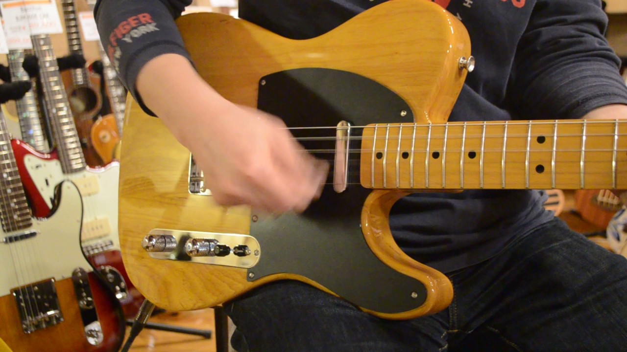 USED/Fender Japan TL52-TX VNT@guitarshoptantan - YouTube