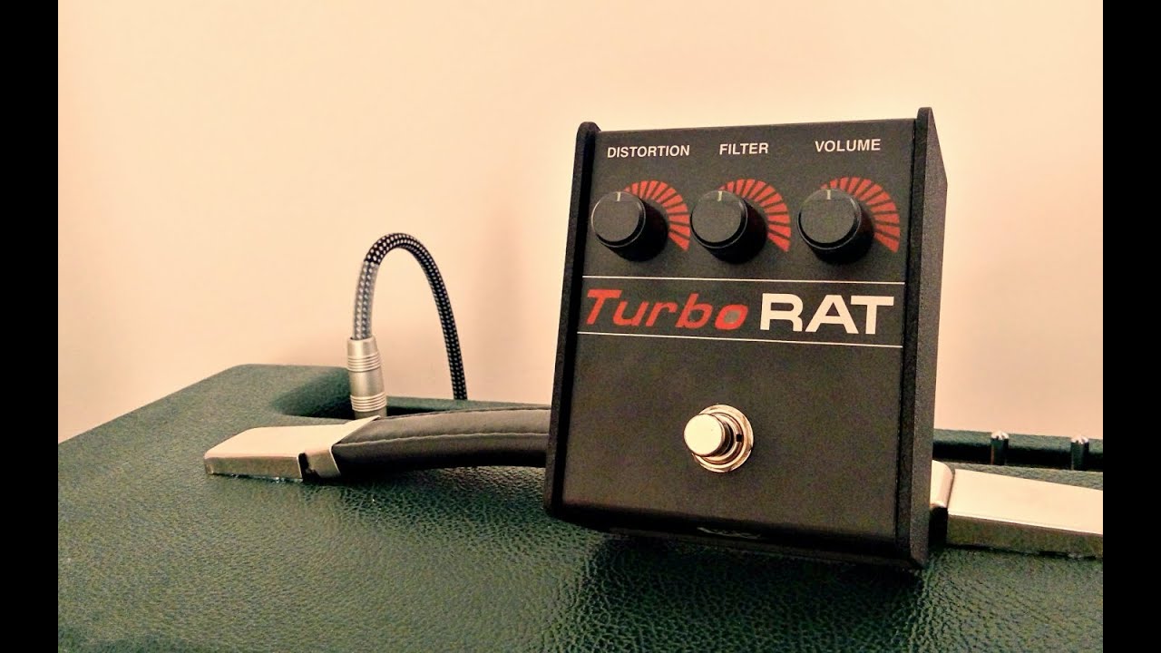 初期 Turbo RAT USA ギターエフェクター 初期 Turbo RAT USA ギター