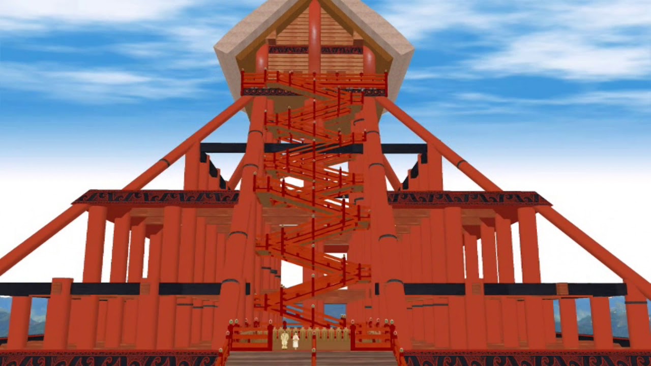 出雲大社の建築考古学 古代出雲大社高層神殿 | ストリートミュージアム