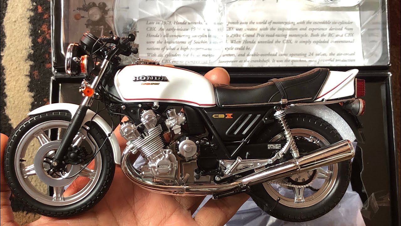 Unboxing Miniature Honda CBX 1000 1978 ( Minichamps 1:12) - YouTube