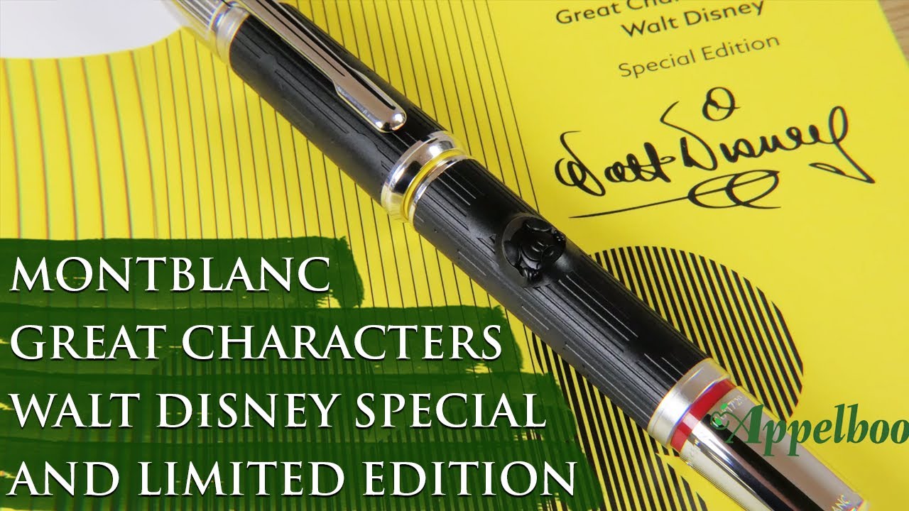 Montblanc Great Characters 2019 Walt Disney Special and Limited
