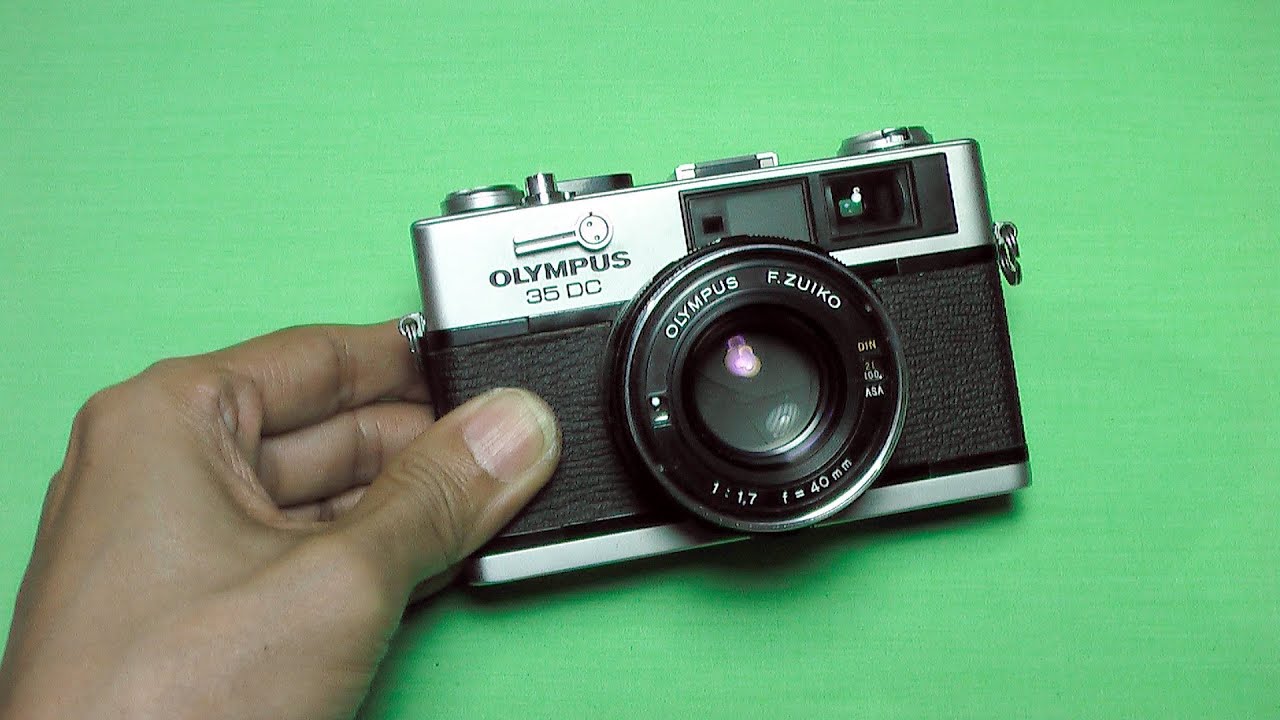 How to use the Olympus 35DC the first 1970s Rangefinder camera