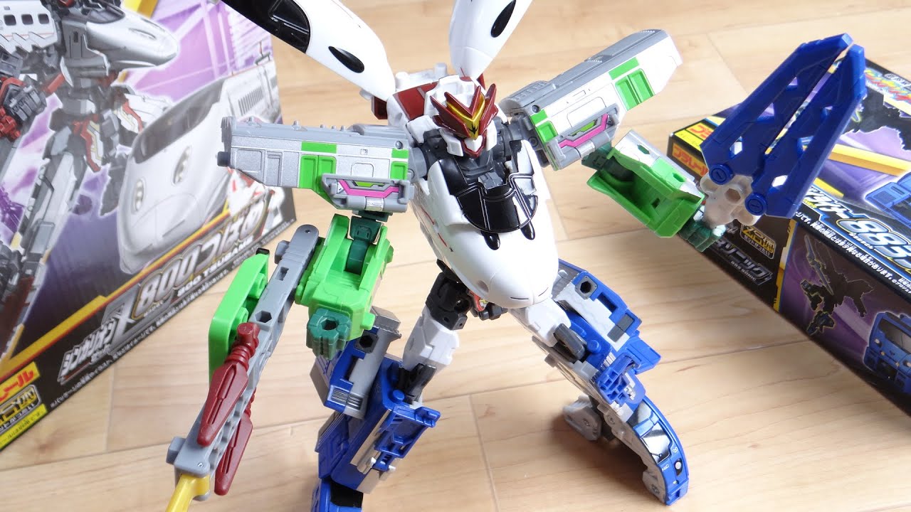 Fastest review! Shinkalion Z 800 Tsubame & Zailiner 833 Sonic Z