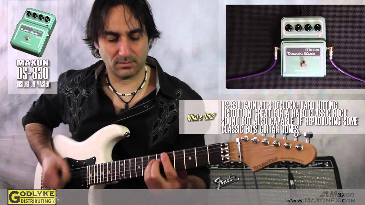 PIMPIN PEDALS' - The Best Maxon DS830 Distortion Master Pedal