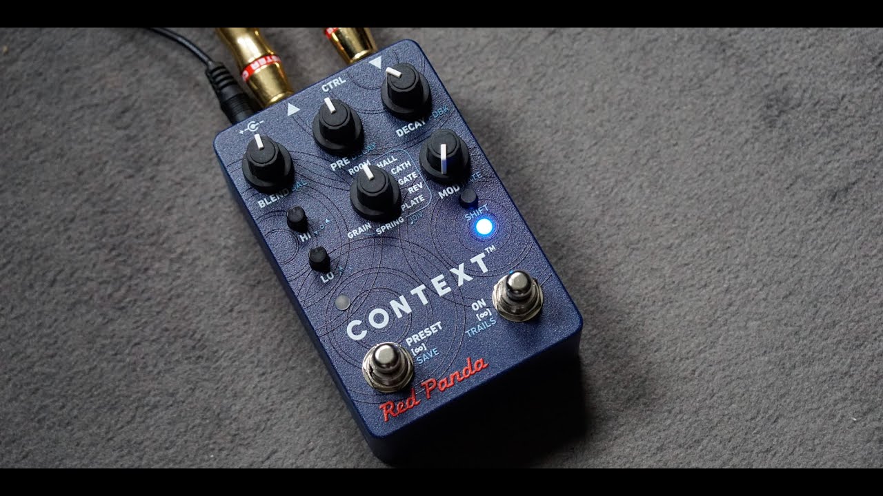 Red Panda Context RPL-102 リバーブ&ディレイ Red Panda Context 2